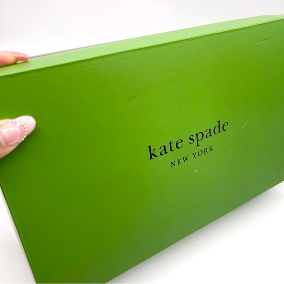 Kate Spade Black Suede Flat Loafers Slip Ons Claudia Size 8.5 - Picture 16 of 16